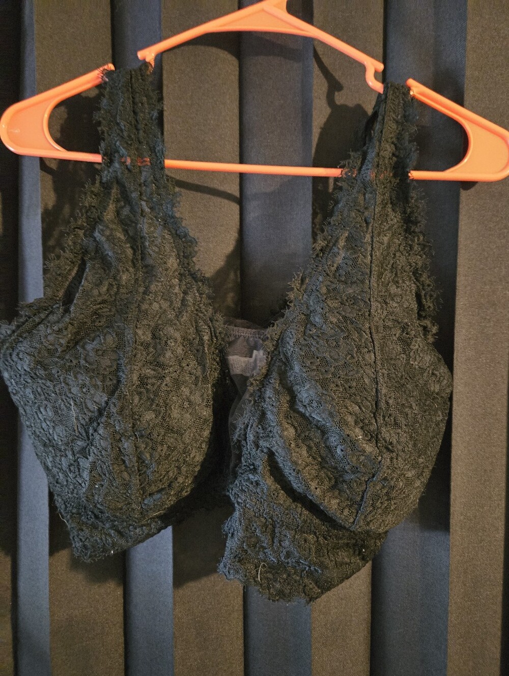 Lace Padded Bra - XXL